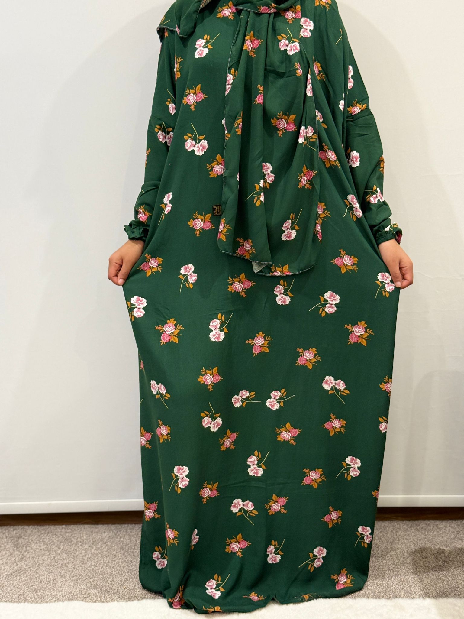 Emerald Rose Prayer Dress