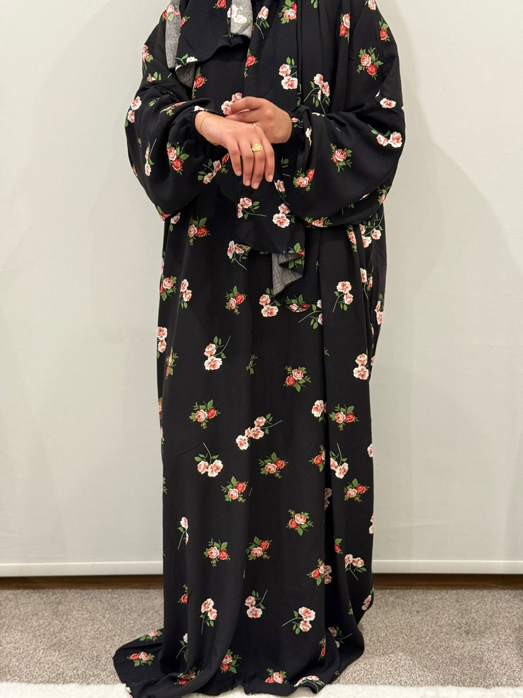 Black Rose Prayer Dress