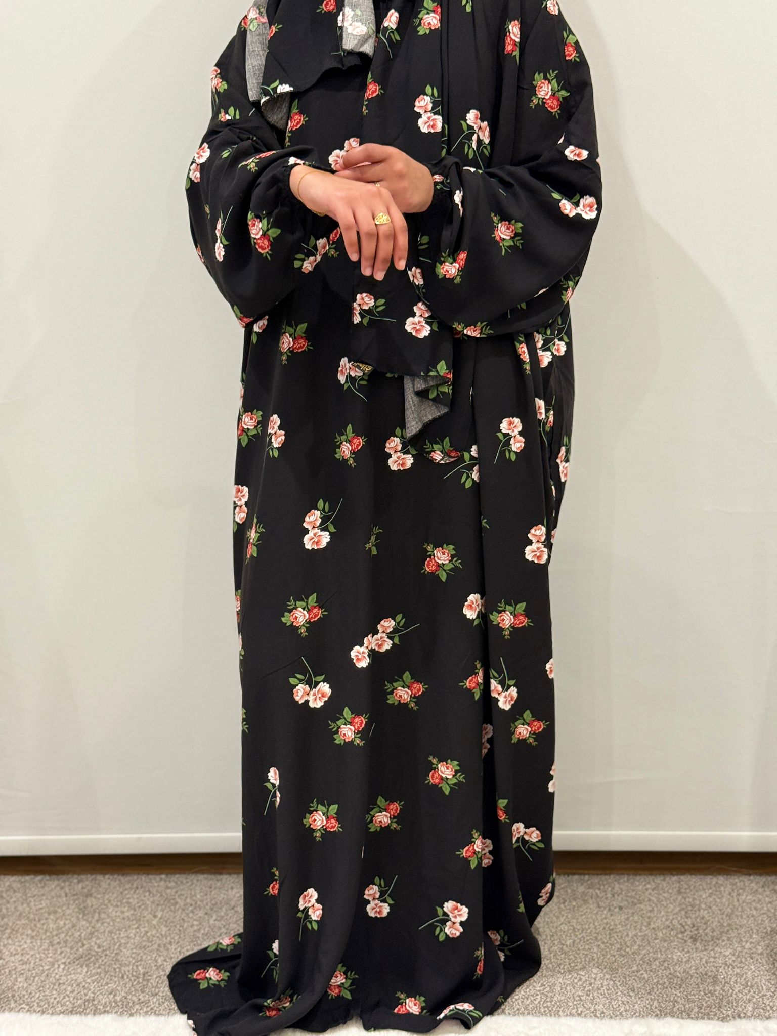 Black Rose Prayer Dress