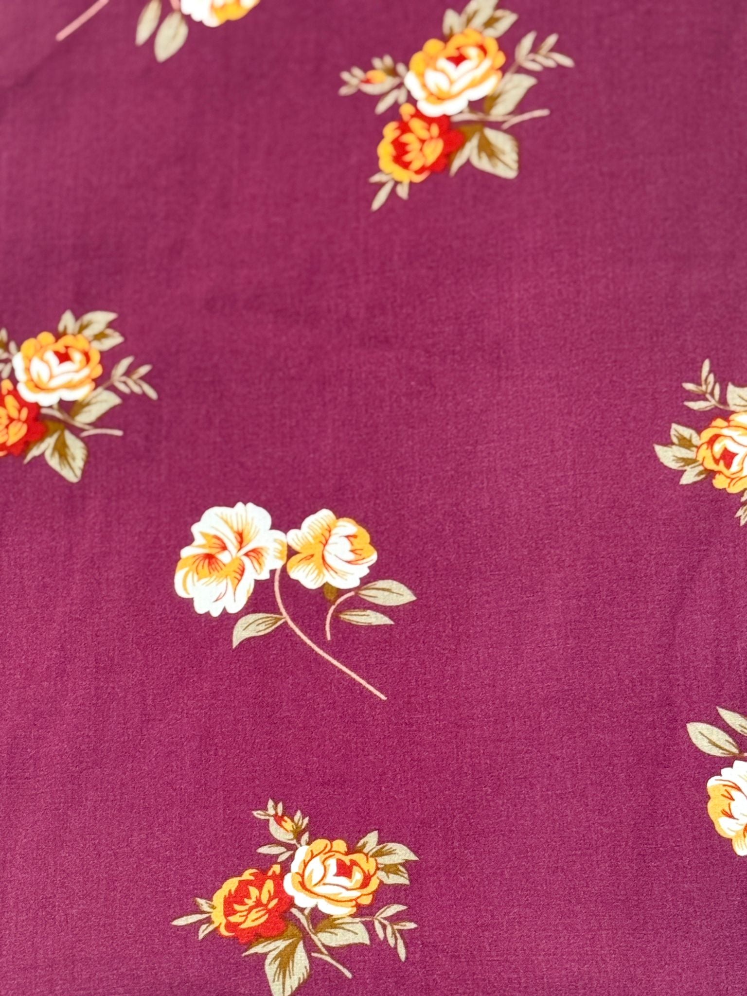 Plum Rose Prayer Dress