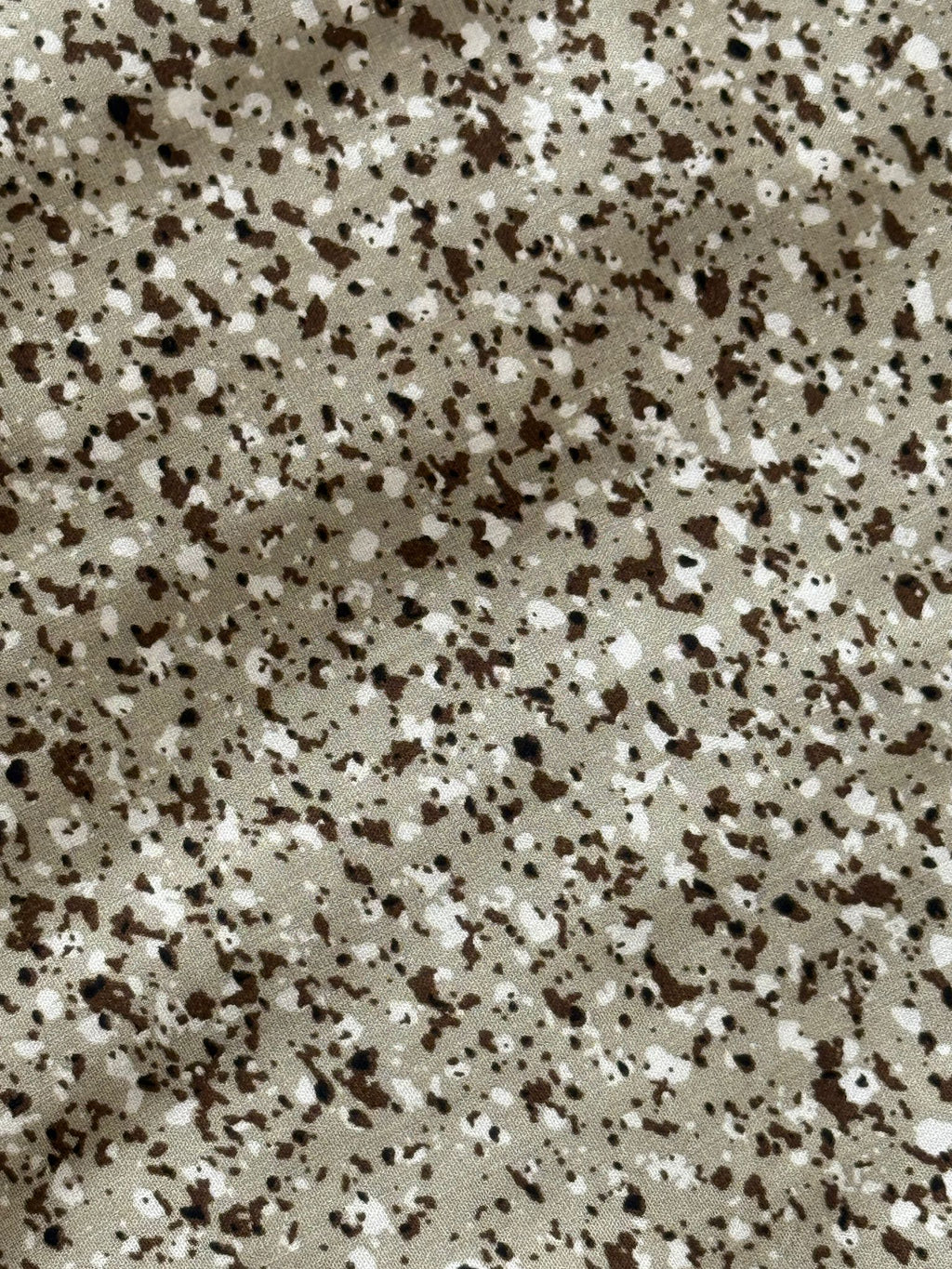 Olive Speckled Prayer Dress