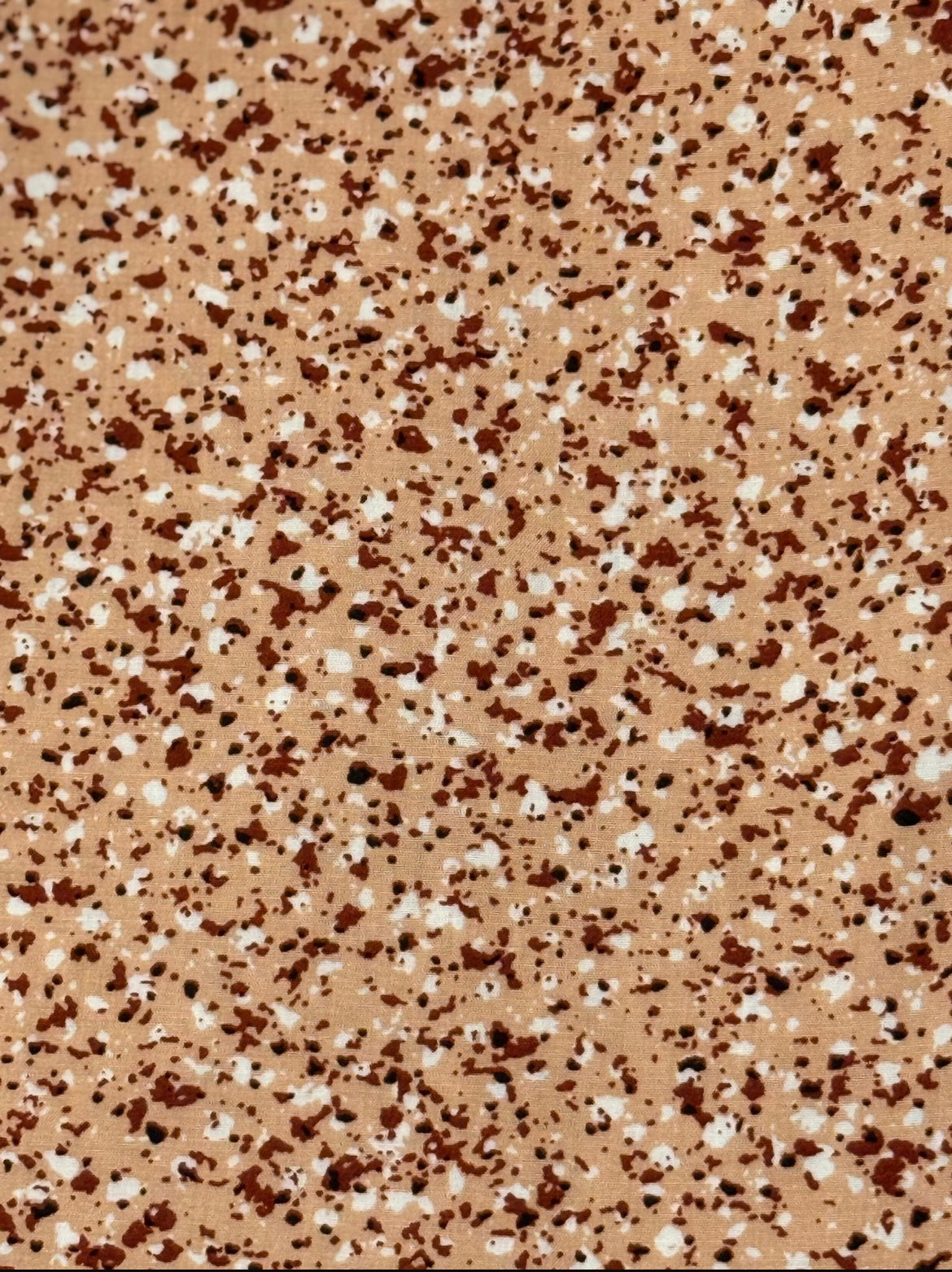 Peach Speckled Prayer Dress