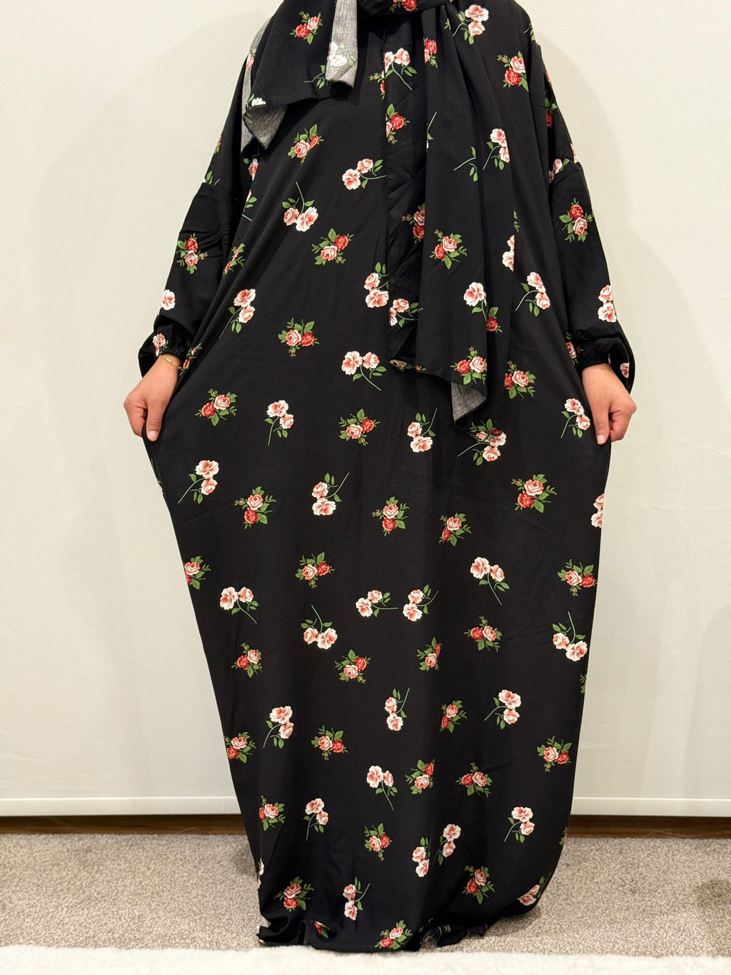 Black Rose Prayer Dress